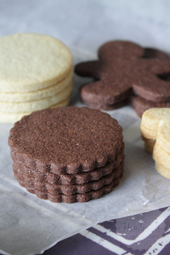 Chocolade suiker koekjes | HandmadeHelen