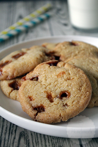 Knapperige caramel koekjes | HandmadeHelen