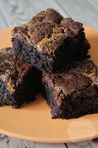Pindakaas brownies | HandmadeHelen