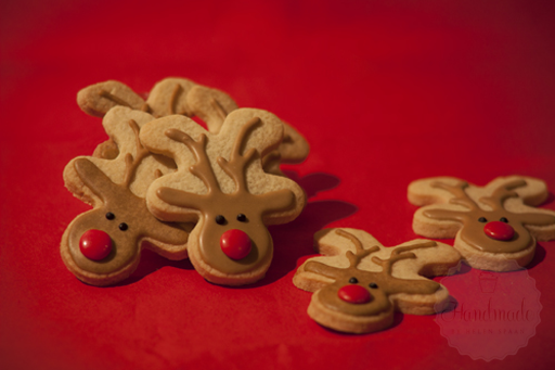 Isaac Vuiligheid meesteres Kerstkoekjes: Rudolph the rednose reindeer – Handmade Helen